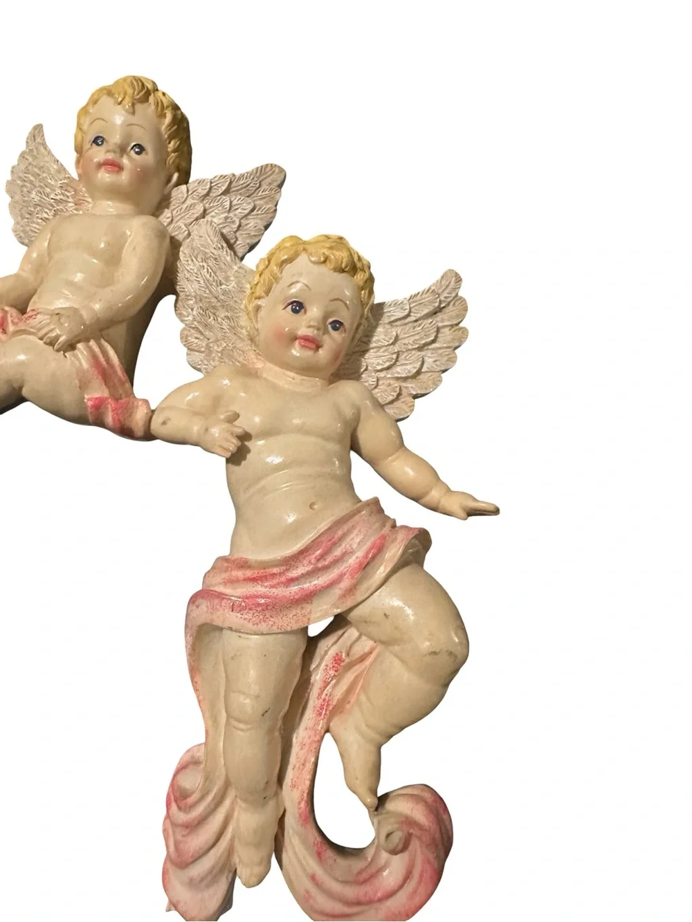 VTG House of Lloyd Christmas Around the World Cherubs Angel Wall Plaque